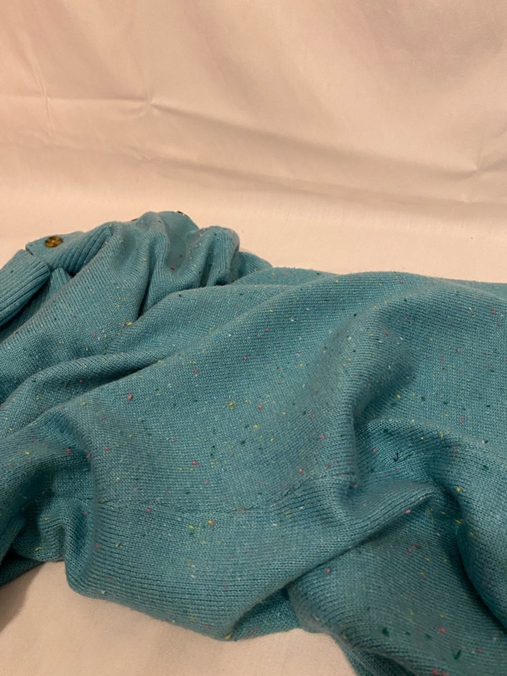 Talbots Teal Long-Sleeve Knit Dress - Picture 11 of 12